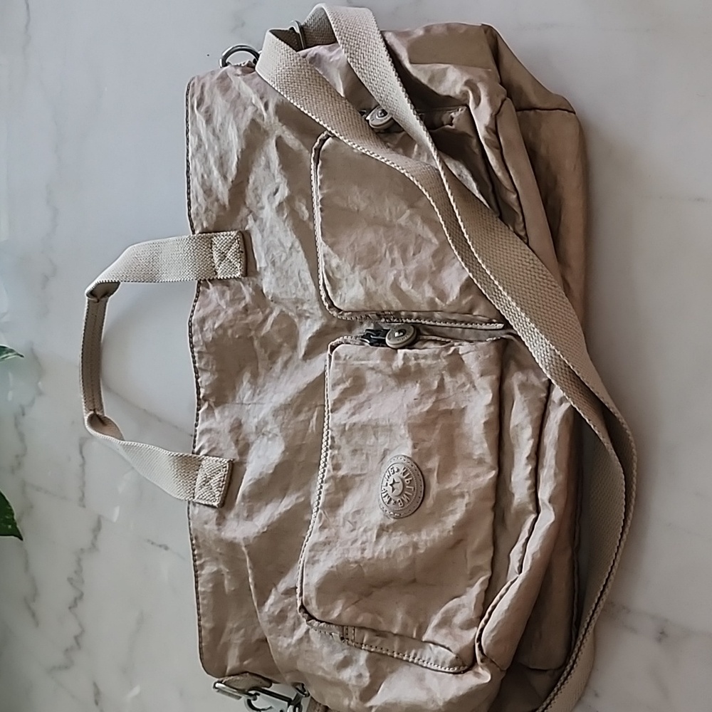 Gold Kipling Tote Bag